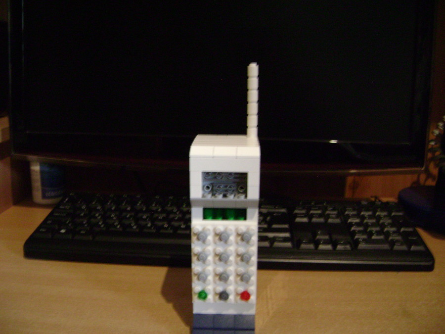 A régi hordozható telefon