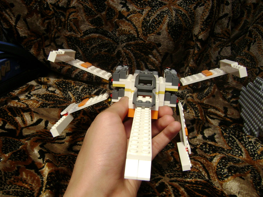 X-wing starfighter és Tie fighter