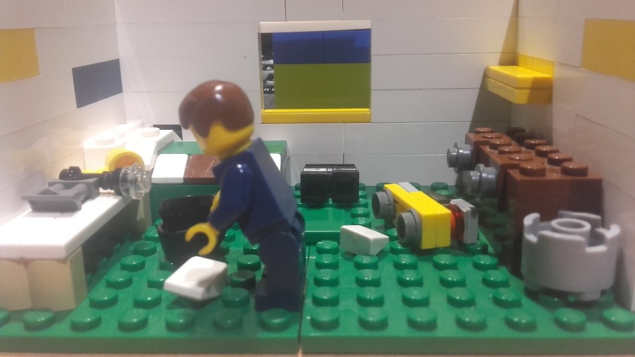 Takaríts ki a szobádban! (Stop motion)