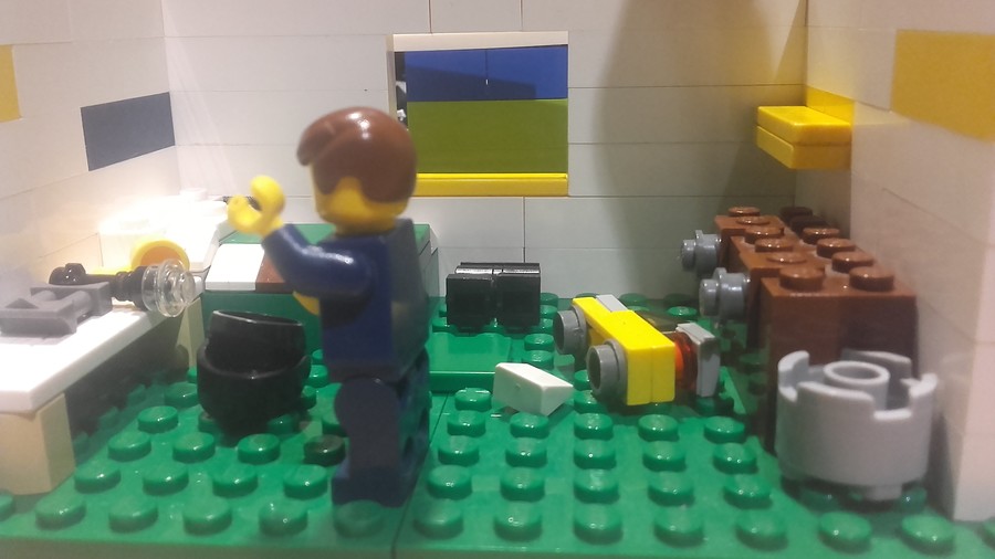 Takaríts ki a szobádban! (Stop motion)