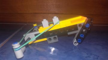 Működő LEGO íjj puska