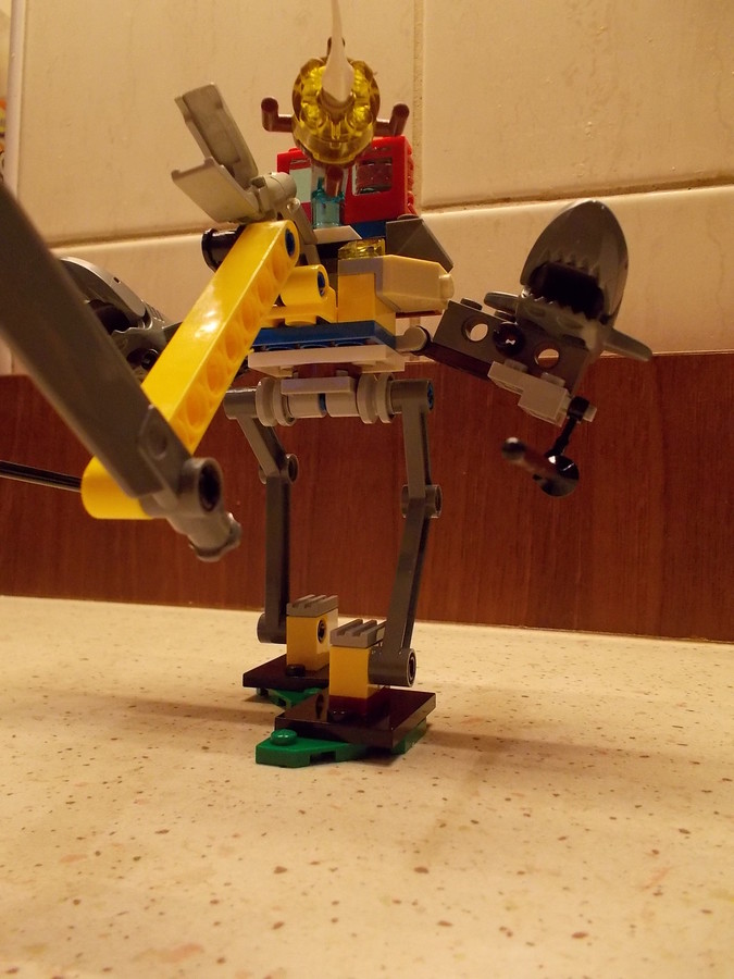 Kétéltű robot