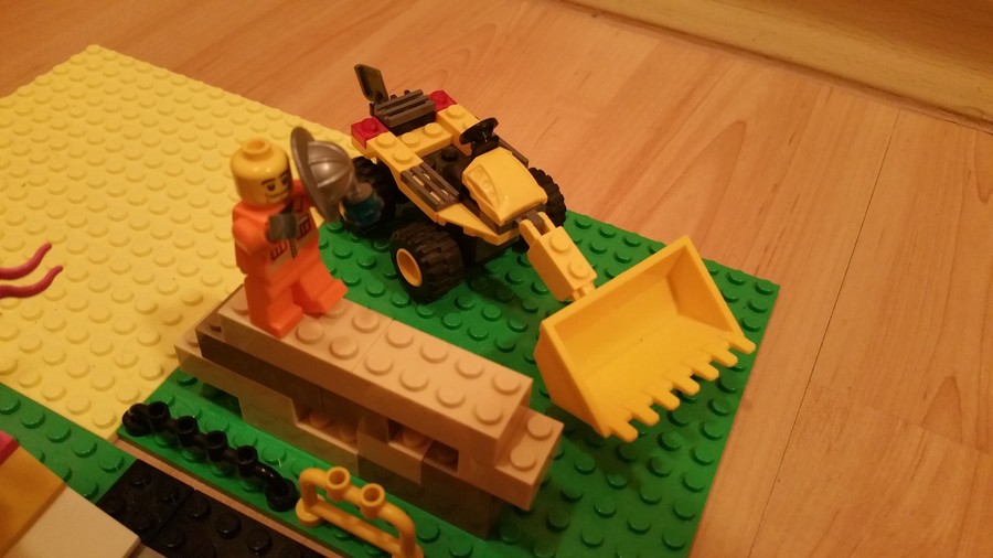 LEGO figurák vidám reggelei
