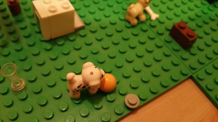 LEGO figurák vidám reggelei