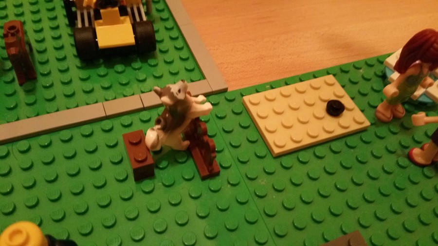 LEGO figurák vidám reggelei