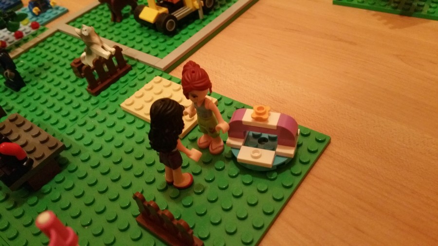 LEGO figurák vidám reggelei