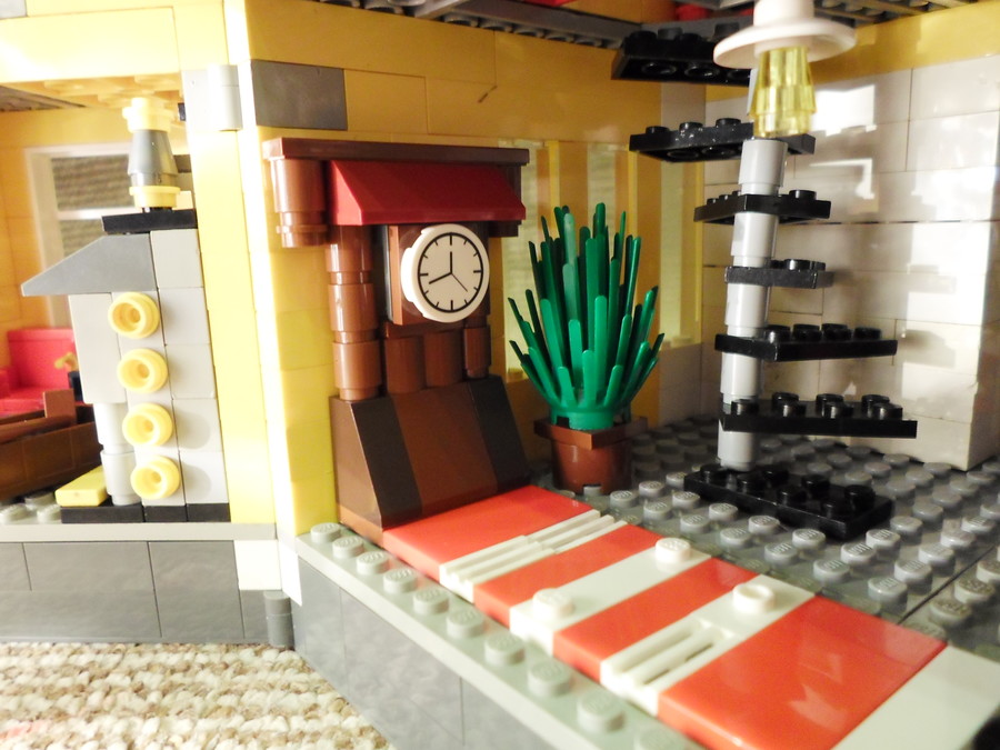 Zöld lego ház