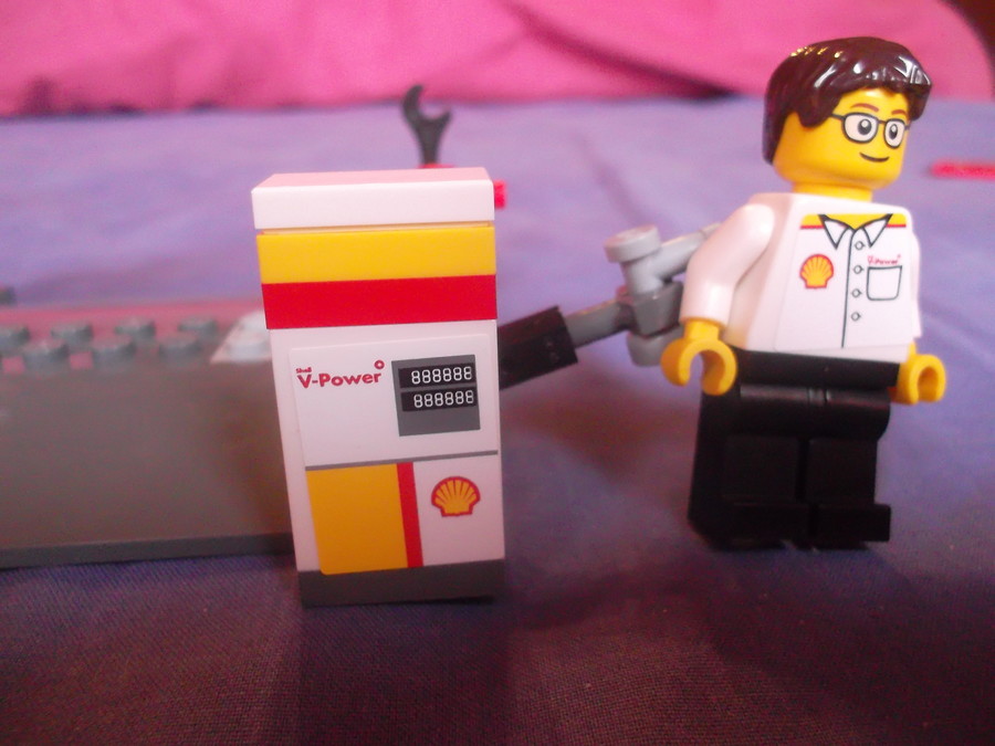 Lego Shell Töltőállomás