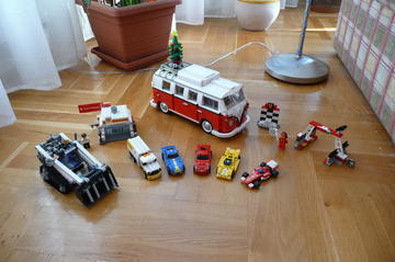 Volkswagen busz, Shell V-Power kisautók és Markoló