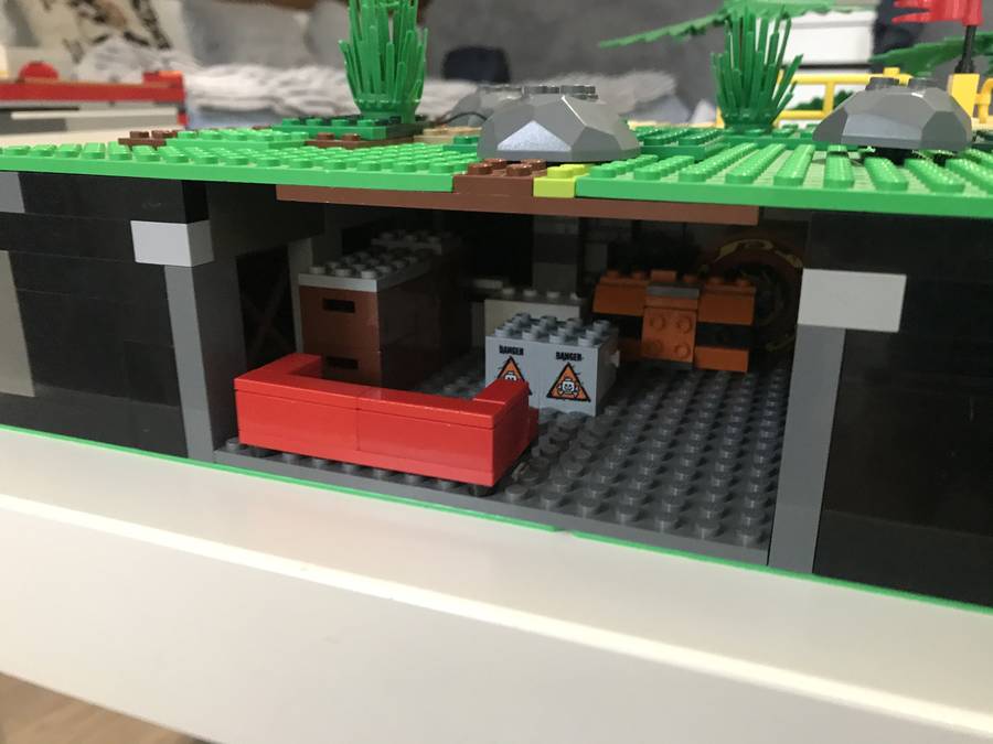 Bunker a földben