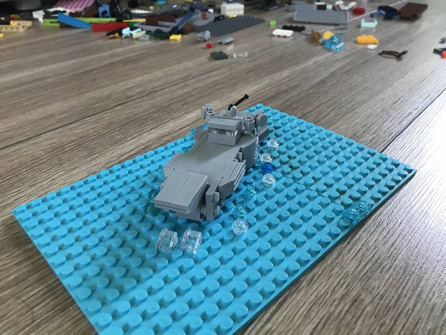 Microscale hadihajó