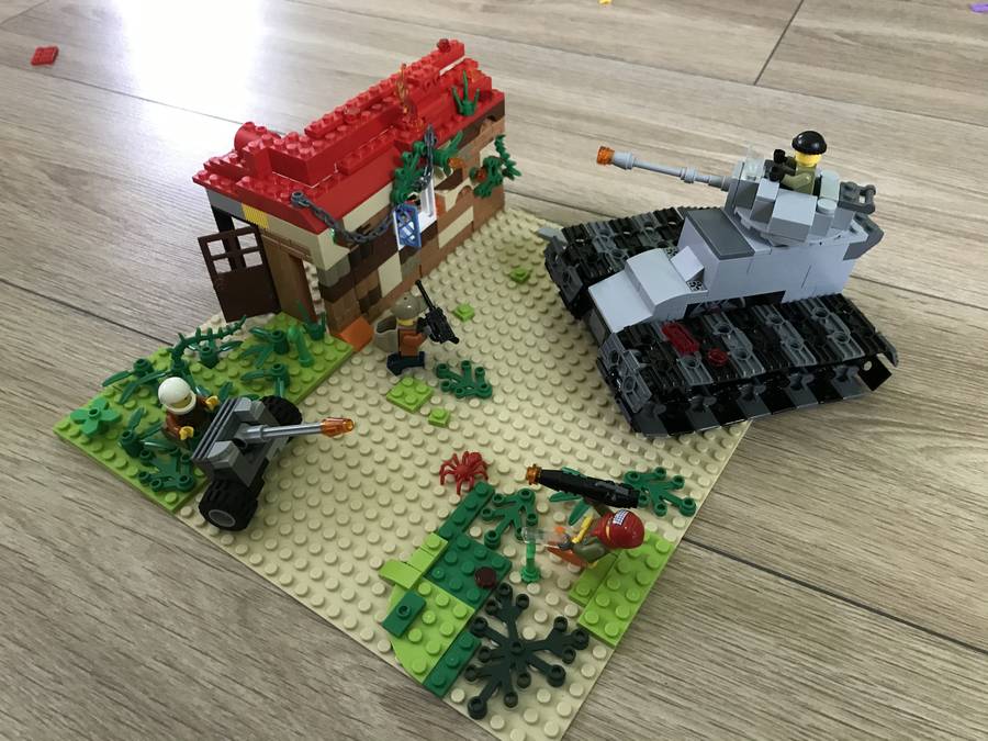 Egy háborús jelenet