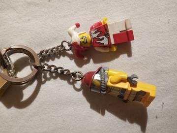 Lego kulcstartó