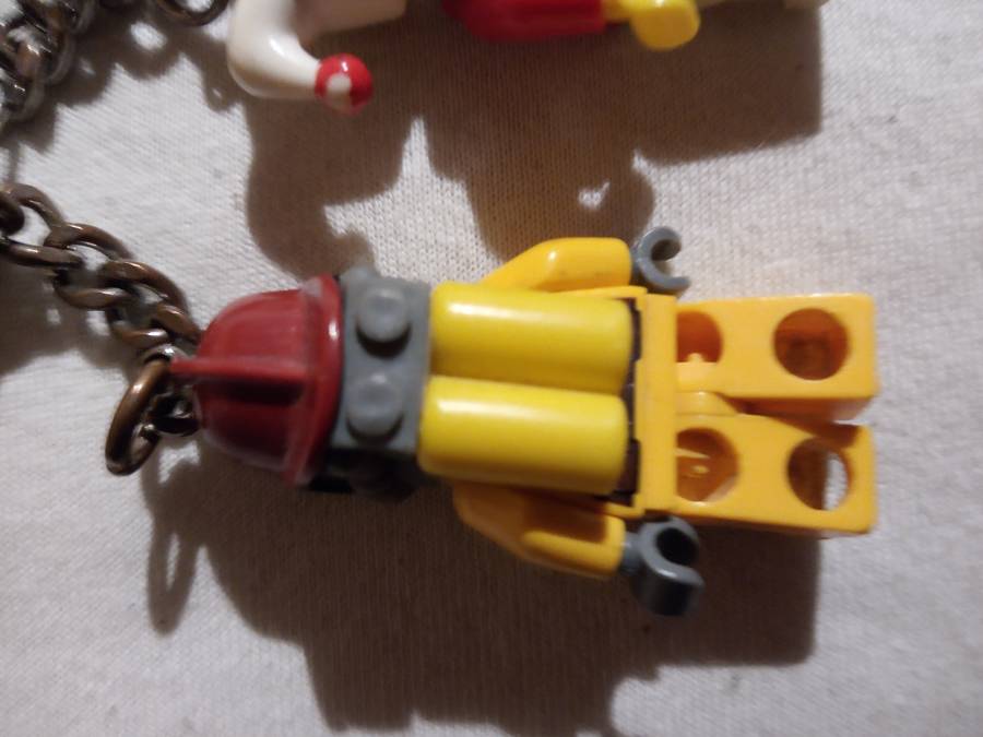 Lego kulcstartó