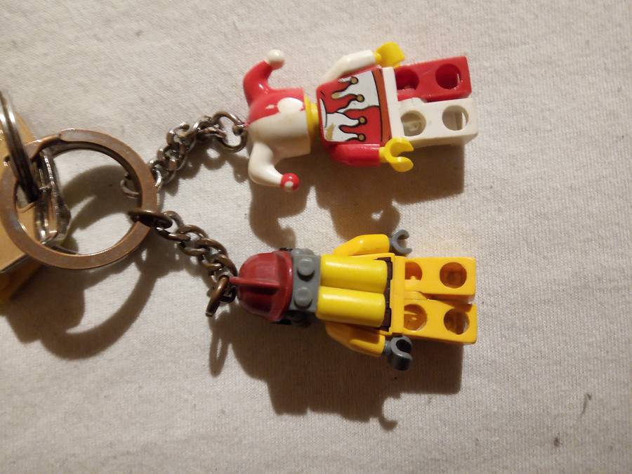 Lego kulcstartó