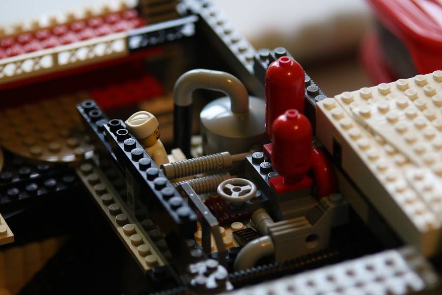 Lego Chernobyl 4-es reaktor