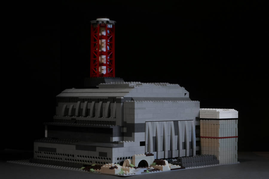 Lego Chernobyl 4-es reaktor