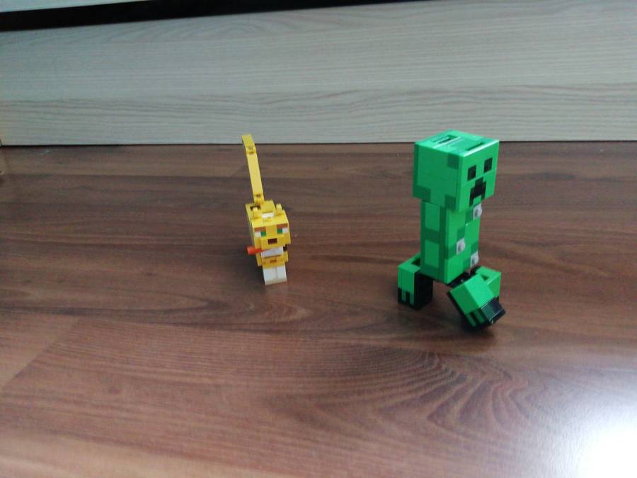 A creeper és az ocelot