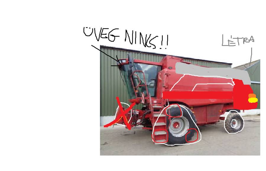 Case kombájn és egy kis újítás