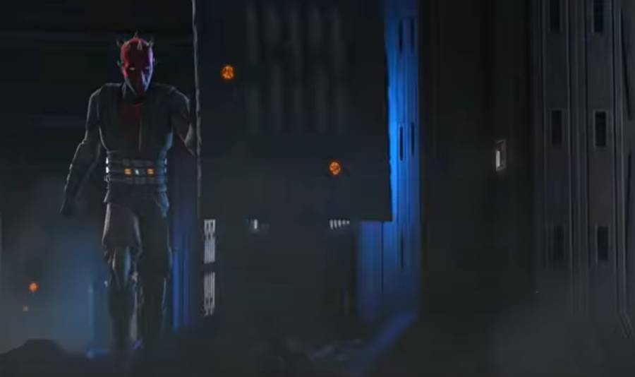 Darth Maul vs Klónkatonák
