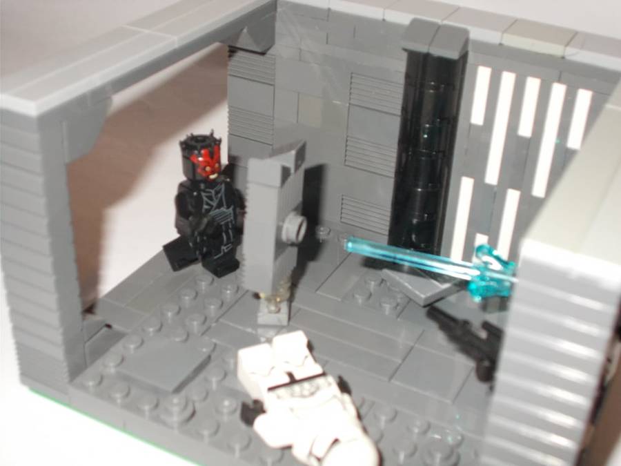 Darth Maul vs Klónkatonák