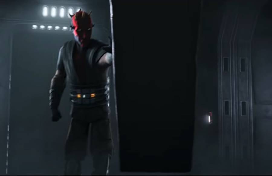 Darth Maul vs Klónkatonák