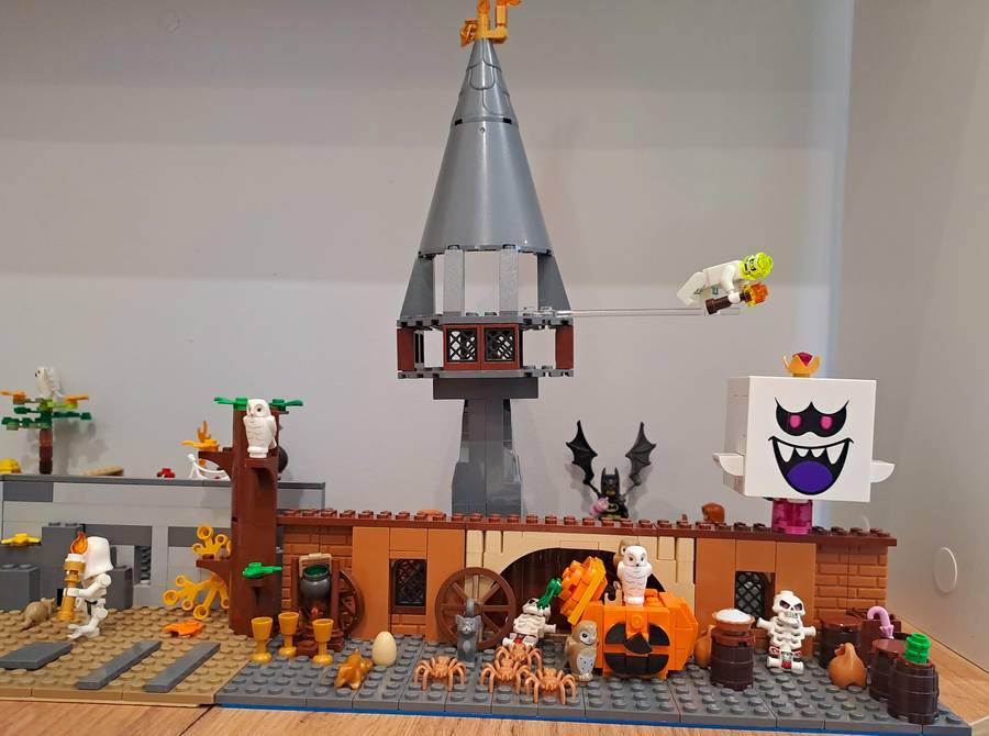 Halloween jelenet