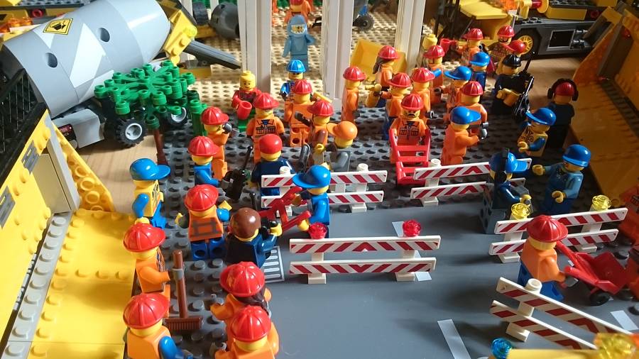 LEGO® City Épitkezés