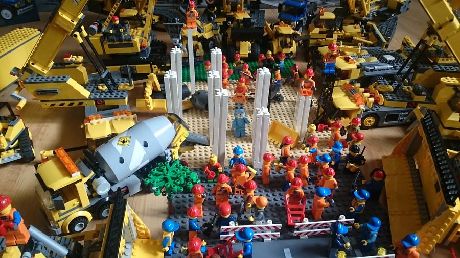 LEGO® City Épitkezés