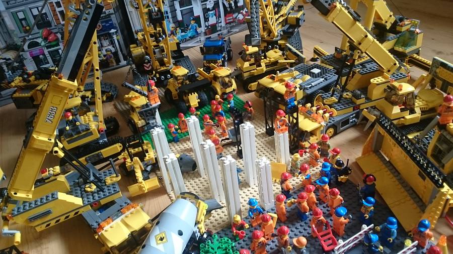 LEGO® City Épitkezés
