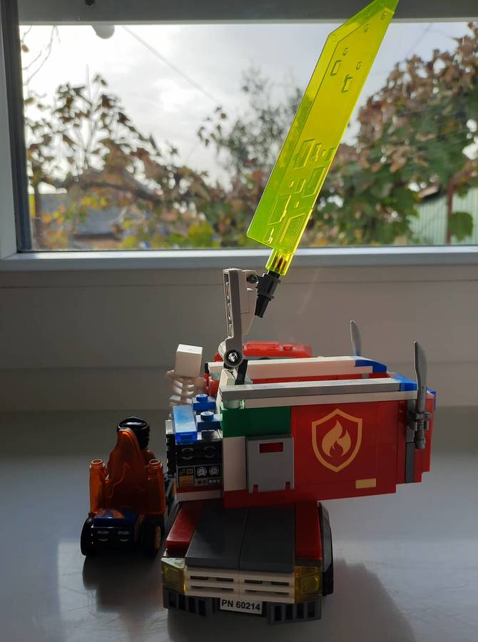 Tűzoltó akció