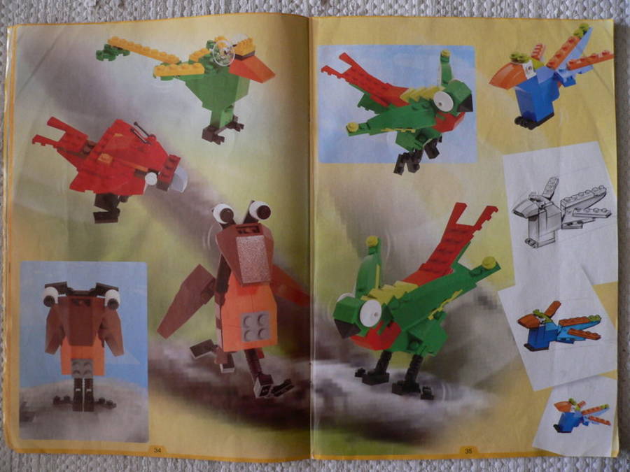 Designer Set 4101: 5 madár