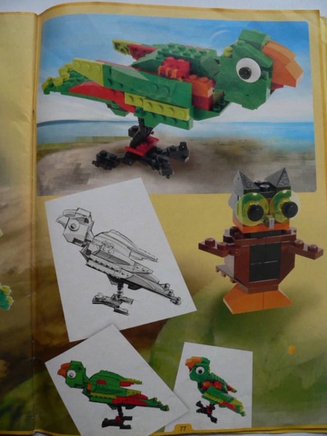 Designer Set 4101: 2+1 madár