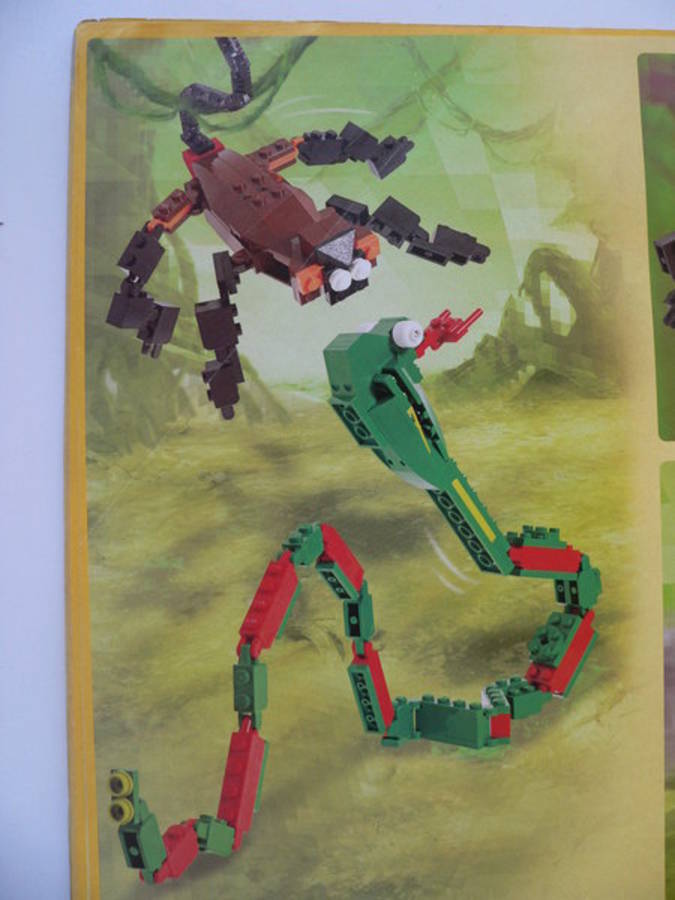 Designer Set 4101: egy majom és egy kobra találkozása