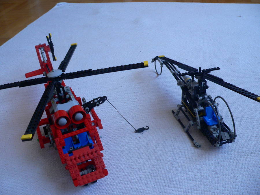 Két technic helikopter: a legjobb studos és utódja