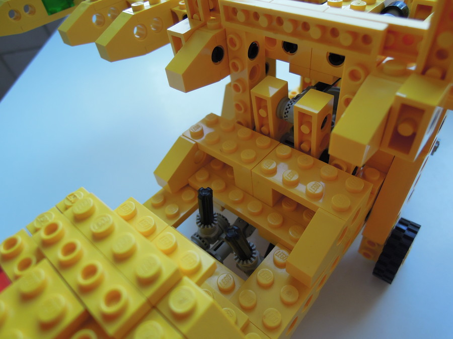 Technic 8855 kis Prop Plane MOC