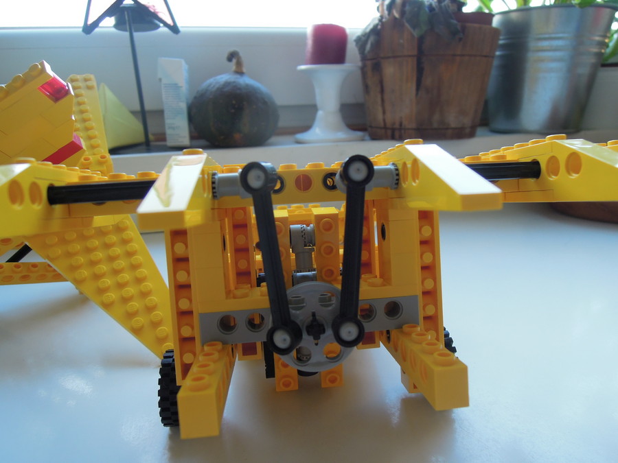 Technic 8855 kis Prop Plane MOC