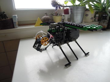 Technic 8456 fiber optic robot és szúnyog