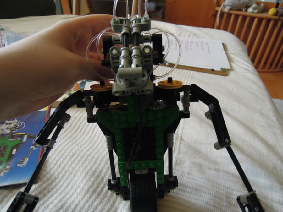 Technic 8456 fiber optic robot és szúnyog