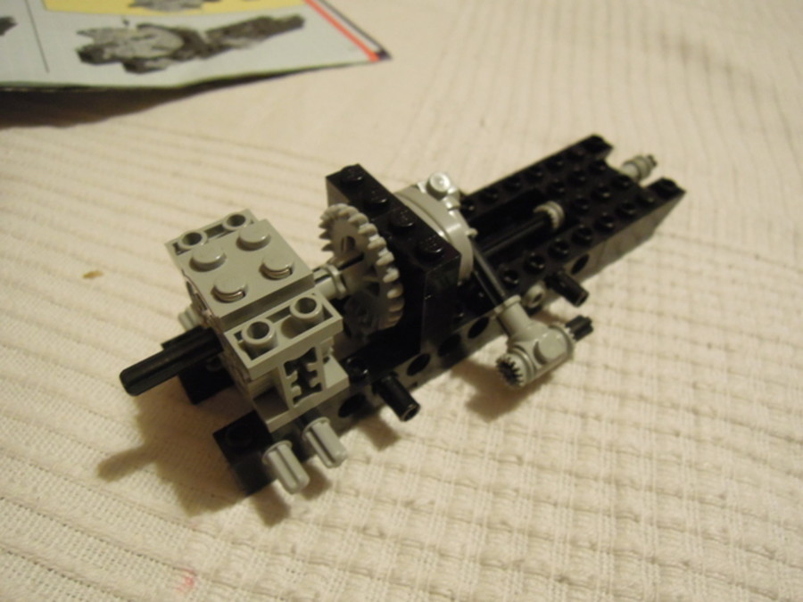 Technic 8456 fiber optic robot és szúnyog
