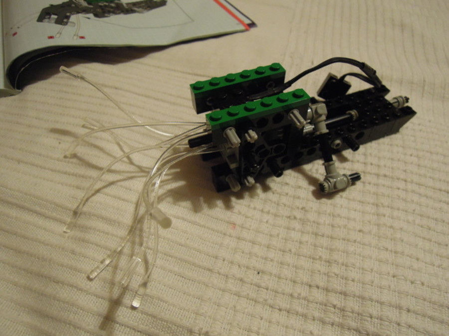Technic 8456 fiber optic robot és szúnyog