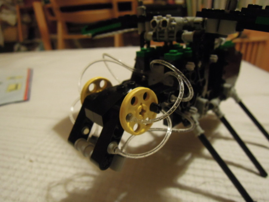Technic 8456 fiber optic robot és szúnyog