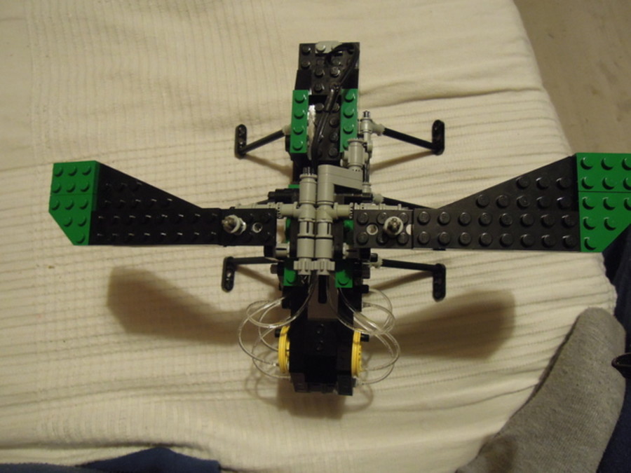 Technic 8456 fiber optic robot és szúnyog