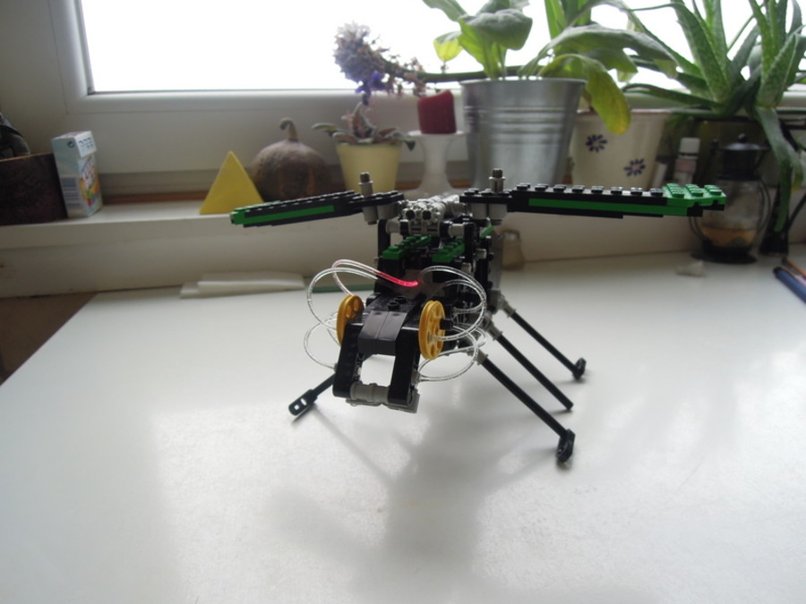 Technic 8456 fiber optic robot és szúnyog