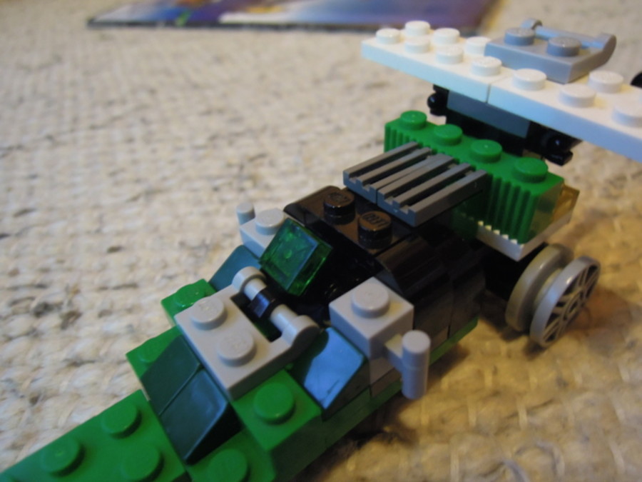 Creator 4837 dragster és mozdony mocok