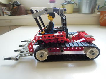Technic 8229 villás targonca