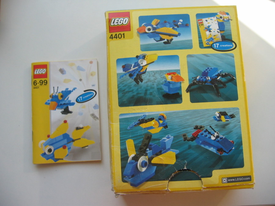 Designer Set 4401: az öt legkisebb állatka