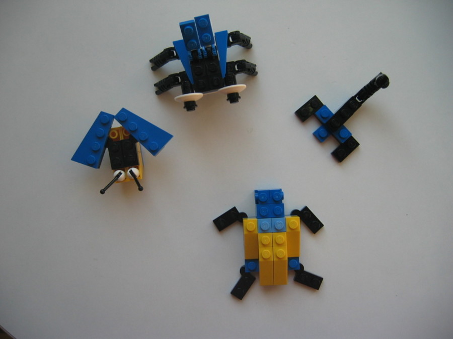 Designer Set 4401: az öt legkisebb állatka