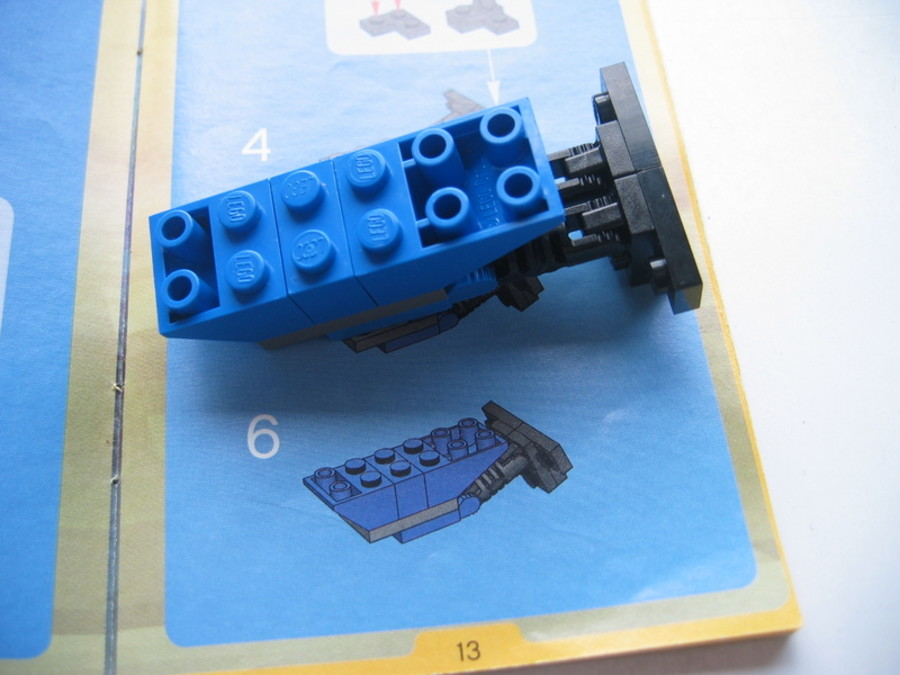 Designer Set 4401: a két fő modell