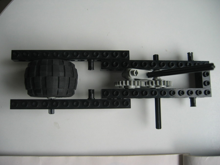 Technic 8062: evezős csónakos figura + dupla motor
